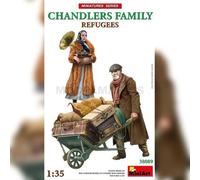MINIART 38089 Kit 1/35 Réfugiés. FAMILLE Des Chandeliers