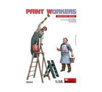MiniArt Kit modèle 38094 1:35 – Jeu de 2 figurines peintres avec accessoires à assembler