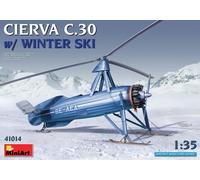 MINIART 41014 MAQUETTE AVION CIERVA C.30 AVEC SKI D'HIVER 1/35