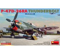 Maquette Avion - Mini Art - P-47d-26ra Thunderbolt - Kit Avancé - 1:48 - Plastique-Mini Art Multicolore