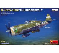 Miniart 48037 - 1/48 US P47D-11RE THUNDERBOLT Kit De Base - Neuf