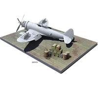 MiniArt 49019 Marston Mat Place d'atterrissage 1:48 avec barils d'huile - Réplique fidèle à l'original, modélisme, kit de construction en plastique, bricolage, loisirs, collage, modélisme, kit