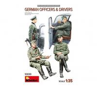 Miniart 53030 - Lot D’Officiers Et Conducteurs Allemand - 1:35 - Neuf
