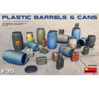 Miniart 550035590 - 1:3 5 Plastique Barils & Cans
