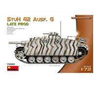 Miniart 72120 Stuh 42 Ausf.g Late 1/72 : Canon D'assaut Allemand Très Détaillé,