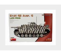 MiniArt Kit de modèle en plastique Stuh 42 Ausf. G 72120 – Canon d'assaut allemand très détaillé 1/72