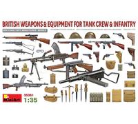 1:35 Armée britannique. Infanterie/Pzz. Armes/Accessoires
