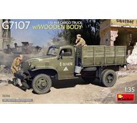 MiniArt Camion Cargo 1:35-1.5t 4x4 G7107 avec Corps en Bois