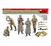 Miniart 135 - Soviet Heavyartillery Crew Special Edition