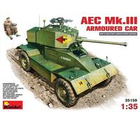 Miniart Echelle 1 : 35 Cm Aec Mk 3 Kit Voiture Construction Blindé (Multicolore)-Mini Art