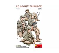 MINIART Equipage de char infanterie US WWII SET 2 - échelle 1/35 - MINIART 53035