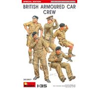 British Armoured Car Crew. Special Editionmaquette Figurine British Armoured Car