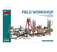 Miniart - Field Workshopmaquette Diorama Field Workshop Miniart 49012 1:48 Figurine Miniature