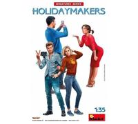 Miniart - Holidaymakersmaquette Figurine Holidaymakers Miniart38087 1:35 Maquette Char Promo Figurine Miniature - Ref : 15022