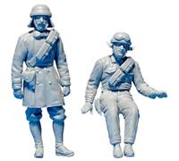 Miniart - italian tank crew 1/35 - miniart 35500