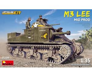 Miniart Lee Mid Prod. MIN35209 Kit intérieur 1:35-M3