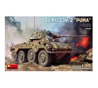 MiniArt - Maquette Blindé SD.kfz.234/2 Puma 35419| 1:35 Maquette Char Promo
