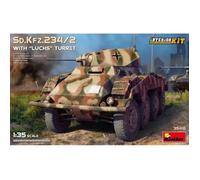 Miniart - Maquette Blindé Sd.Kfz.234/2 With "Luchs" Turret. Interior Kit Miniart35416 1:35 Maquette Char Promo - Ref : 15244-Mini Art Multicolore