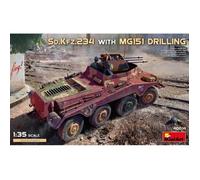 Miniart - Maquette Blindé Sd.Kfz.234 With Mg151 Drilling Miniart40014 1:35 Maquette Char Promo - Ref : 15502-Mini Art Multicolore