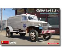 MiniArt - Maquette Camion G506 4х4 1,5 T Panel Delivery Truck 38083| 1:35