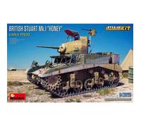 Maquette Char British Stuart Mk.I 'honey' Early Prod. Interior Kit - Miniart - 1:35 - Intérieur-Mini Art Multicolore