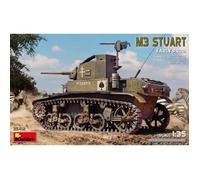 Miniart - Maquette Char M3 Stuart Early Prod. Miniart35412 1:35 Maquette Char Promo - Ref : 15242-Mini Art Multicolore