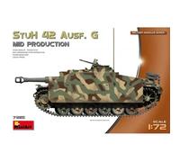 Maquette Char Stuh 42 Ausf. G Mid Production |miniart|72115| 1:72 Maquette Char