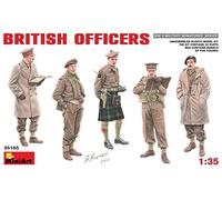 Miniart Maquette en Plastique des officiers Britanniques à l'échelle 1/35, 13 x 6 x 51 mm