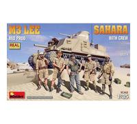 Maquette Char M3 Lee Mid Prod. Sahara W/crew |miniart|35274| 1:35 Maquette Char