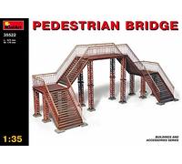 MiniArt Maquette en plastique pour pont piéton échelle 1/35 34,4×24,4×7,8 cm Blanc