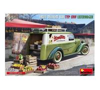 MiniArt - Maquette Voiture Fruit Delivery Van Typ 170v Lieferwagen |miniart|38044| 1:35 - Ref : 12713