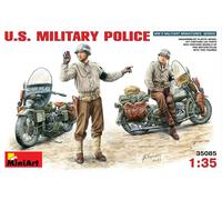 MiniArt Maquette 35085 – Police militaire américaine WWII 1:35 avec moto (2)
