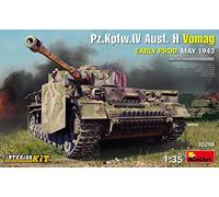 Maquette Char Pz.Kpfw.Iv Ausf. H Vomag. Early Prod. May 1943. Interior Kit - Miniart-Mini Art Multicolore