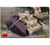 Miniart MIN35305 1:35-Pz.Kpfw.IV Ausf H Vomag. Mid Prod (Int Kit) Scale Model