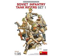 MiniArt - Figurines 1:35 - Ensemble de cavaliers d'infanterie soviétique - Kit MA35309 Set 2