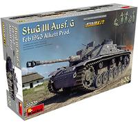 MiniArt Maquette 1/35 StuG III Ausf. G Février 1943 Alkett – Intérieur complet, non peinte