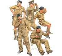 British Armoured Car Crew. Special Editionmaquette Figurine British Armoured Car