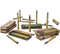 Mini Art 35398 1:35 DT. 7,5cm PaK40 Munitionski. Set 1 - Reproduction fidèle, modélisme, kit Plastique, Bricolage, Loisirs créatifs, Collage, kit modèle, à Assembler, Non Peint