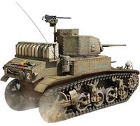 MiniArt – Maquette char M3 Stuart Production initiale 1:35, moulée en couleur – Réf. 14818