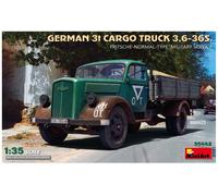 MiniArt Maquette 1:35 Opel Blitz Camion 3 t Pritsche-normal MA35442 Kit non peint