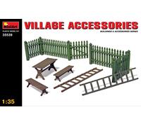 MiniArt Set d'accessoires de village – Échelle 1:35