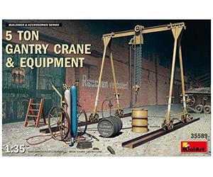MiniArt MIN35589 35589 Accessoire de modélisme Grue Gantry 5 Tons Gris