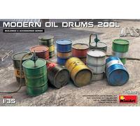 Maquette Diorama Modern Oil Drums 200l Miniart 35615 1/35ème Maquette Char Promo