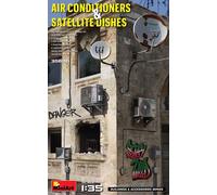 MiniArt 1:35 - Climatiseurs et antenne parabolique