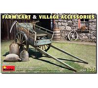 MiniArt MIN35657 Chariot de ferme 1:35 avec accessoires de village