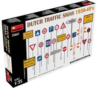 MiniArt MIN35661 1:35-Dutch Signs 1930-1940's Scale Model Kit