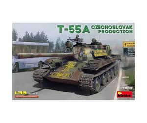Miniart Min37084 1 35-T-55a Tzechoslavak Prod