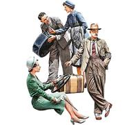 MiniArt Maquette en plastique – Voyageurs automobiles 1930–1940 MIN38017 – 1:35 – 4 figurines
