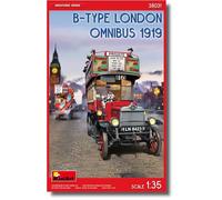 MiniArt – Maquette plastique B-Type London Omnibus 1919 – 1/35 – Kit à monter – Multicolore
