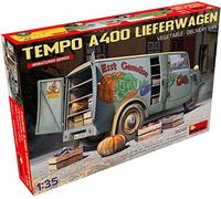 MiniArt MIN38049 1:35-Tempo A400 Lieferwagen Kit de modélisme pour fourgonnette de Livraison de légumes